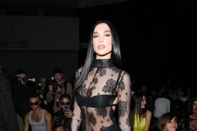 Dua lipa Milan Fashion Week