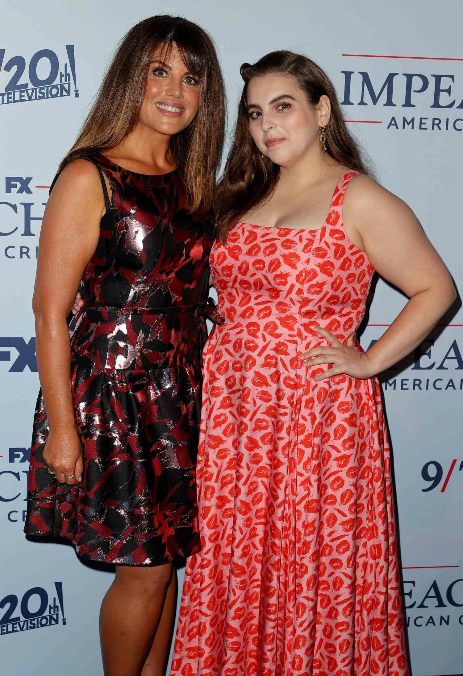 Monica Lewinsky and Beanie Feldstein 'American Crime Story: Impeachment' Premiere