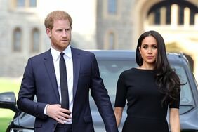 Harry and Meghan queen funeral