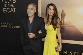 Amal George Clooney Los Angeles Premiere Of "The Boys In The Boat"