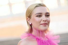 florence pugh pink valentino dress