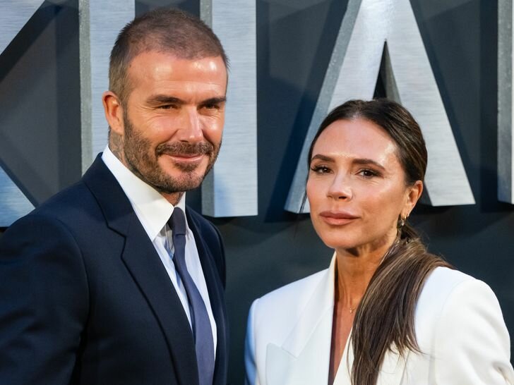 David Beckham and Victoria Beckham