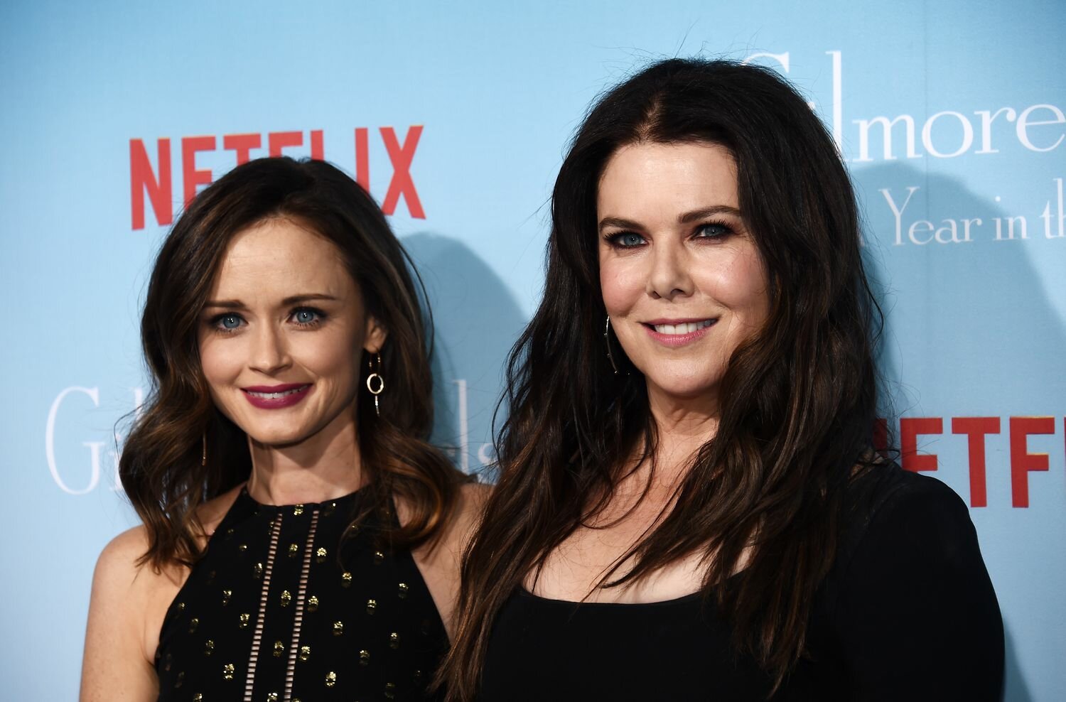 Alexis Bledel Lauren Graham Gilmore Girls: A Year In The Life premiere