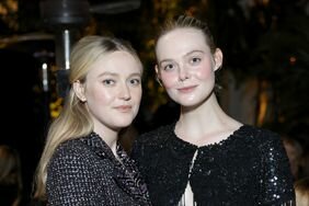 Dakota Fanning and Elle Fanning attend the CHANEL dinner